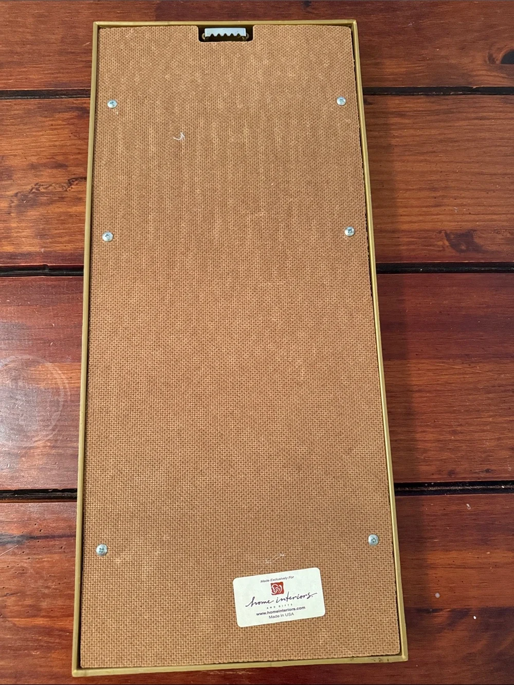 Gold Framed 'The Ten Commandments' Wall Art